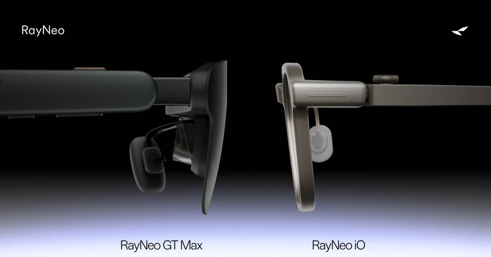 RayNeo unveils iO smartglasses and the cinematic RayNeo GT glasses